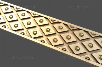 3D model Rhombus with pearl (STL)